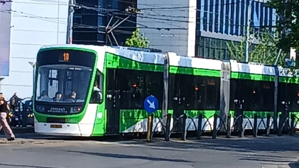 Circulația tramvaielor liniei 21, suspendată în weekend: ce trebuie să știe călătorii