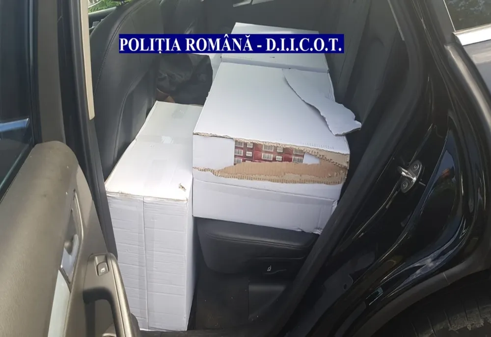 Percheziții la contrabandiști de țigări din Ilfov 