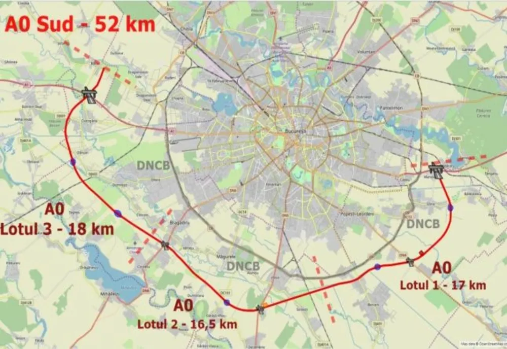 Au început lucrările pe lotul Vidra - Bragadiru din Autostrada de Sud a Capitalei