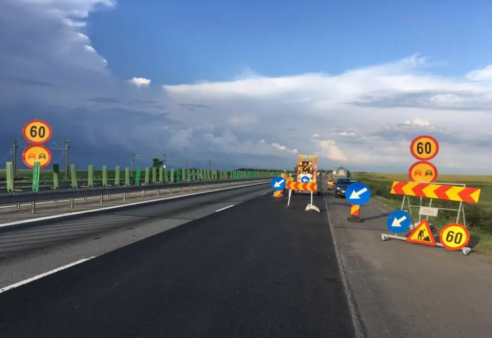 Trafic restricționat pe Autostrada A2 București- Constanța, în județul Ilfov
