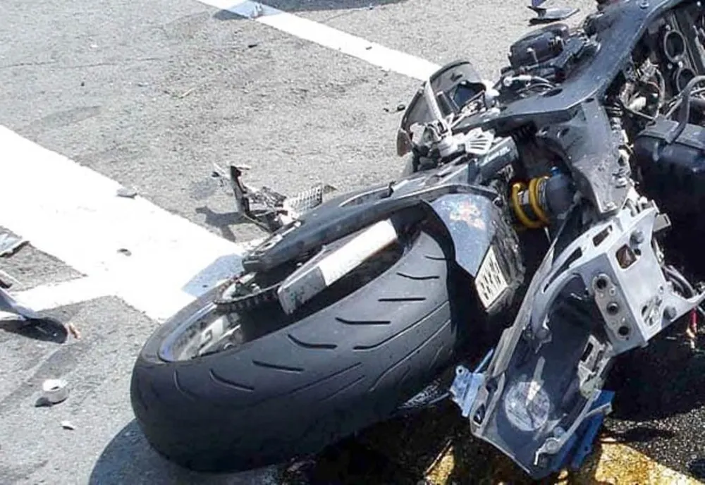 Un motociclist s-a răsturnat pe A3, în județul Ilfov
