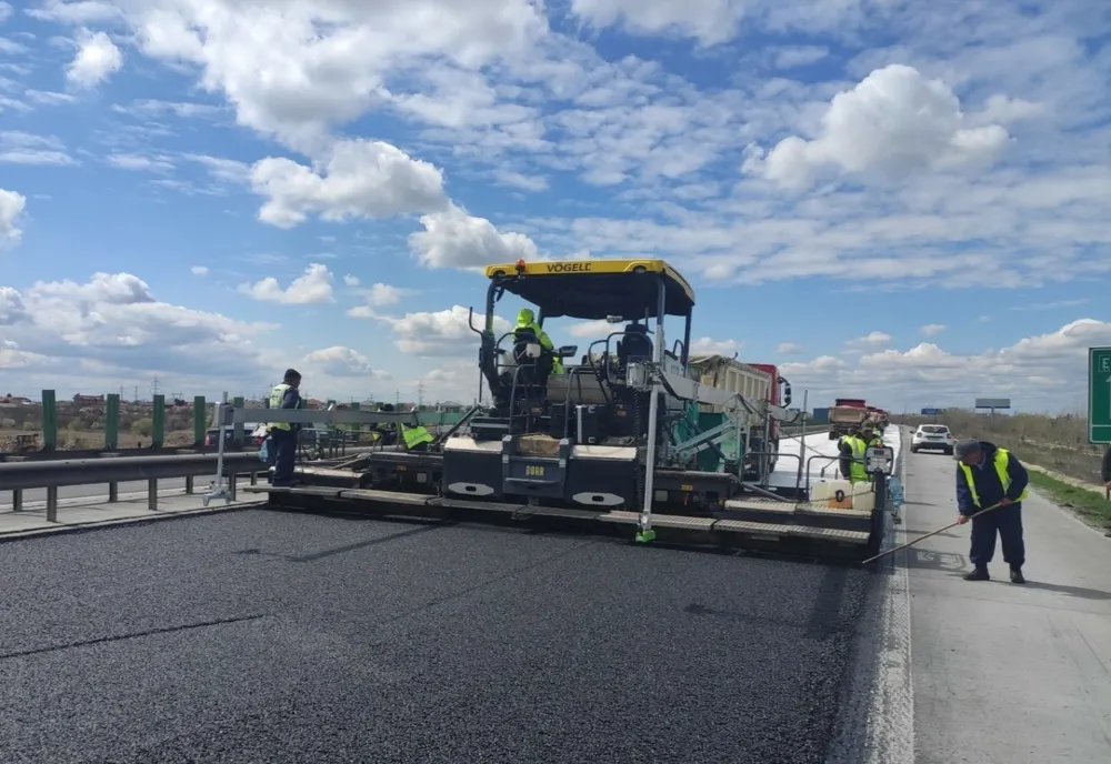 Lucrări de reparații pe autostrada A2 București-Constanța, pe raza județului Ilfov. Circulație deviată