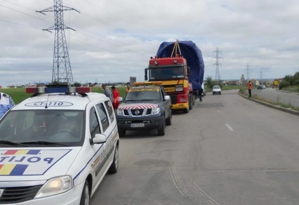 Transport agabaritic pe ruta Oltenița-Berceni. Restricții de trafic pe mai multe artere rutiere
