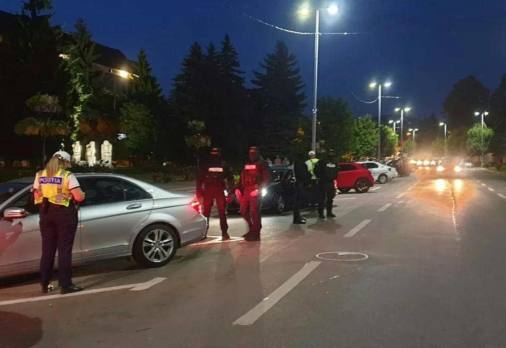 Razie desfășurată de polițiștii giurgiuveni