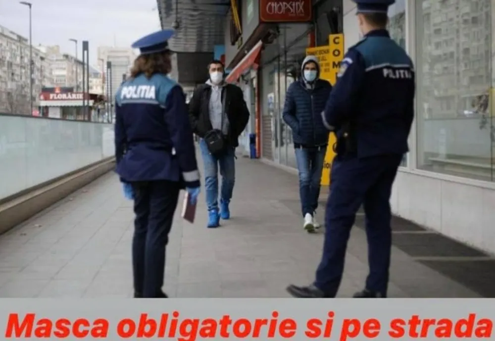 Masca obligatorie, de astăzi, în toate spaţiile publice din Ilfov