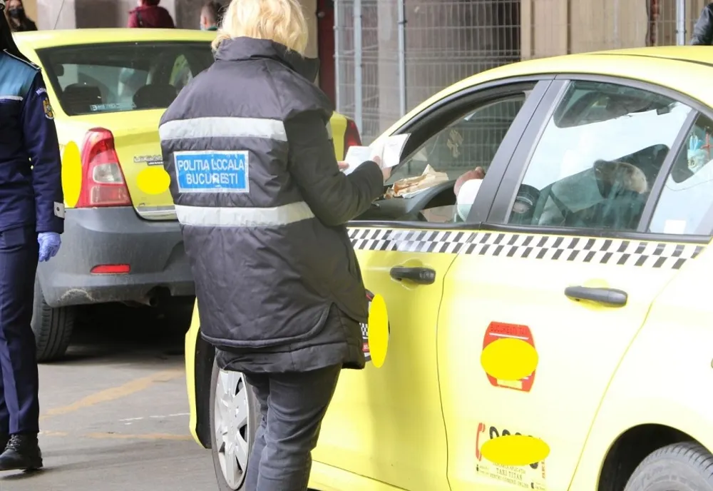 Razie la taxiurile din Gara de Nord 