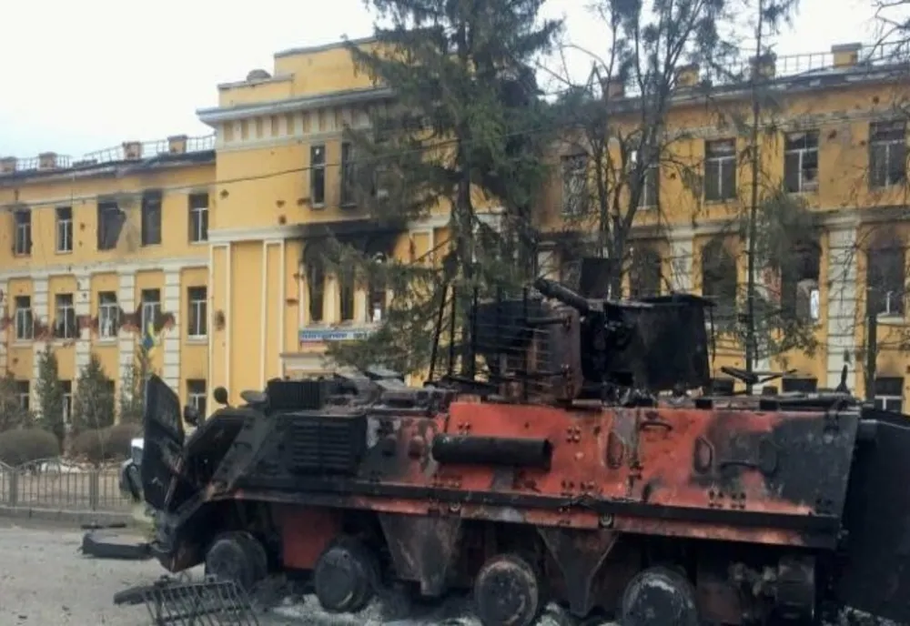 Ucrainenii au minat toate intrările în oraşul Cernihiv. Avertismentul autorităţilor pentru localnici 
