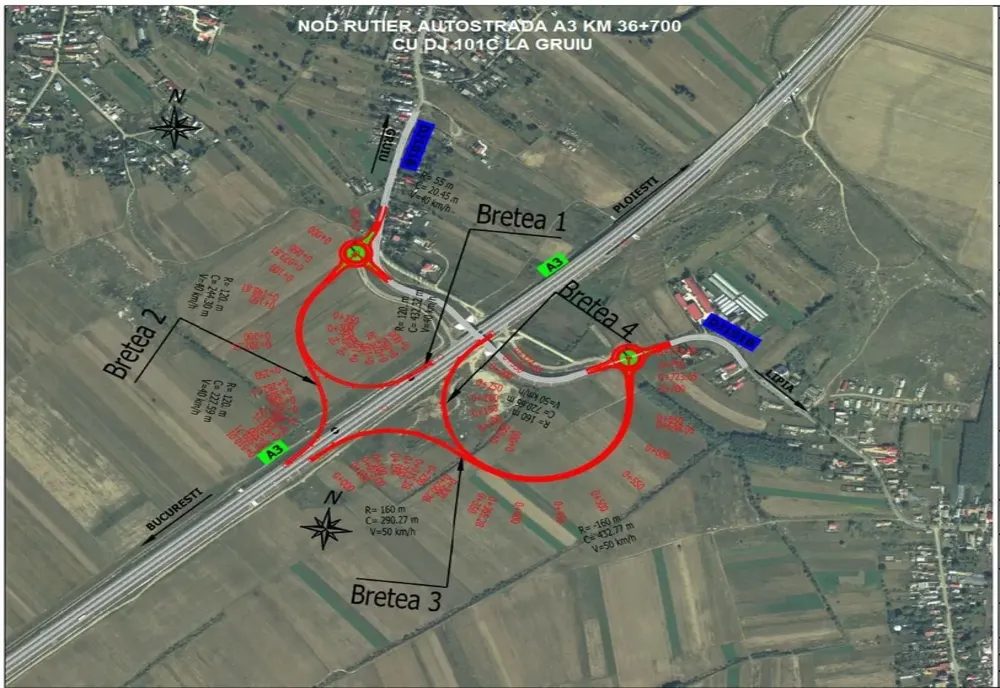 Un nou nod rutier în judeţul Ilfov. Unde este situat acesta