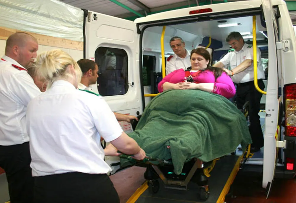 Ilfov. Ambulanță pentru persoanele supraponderale