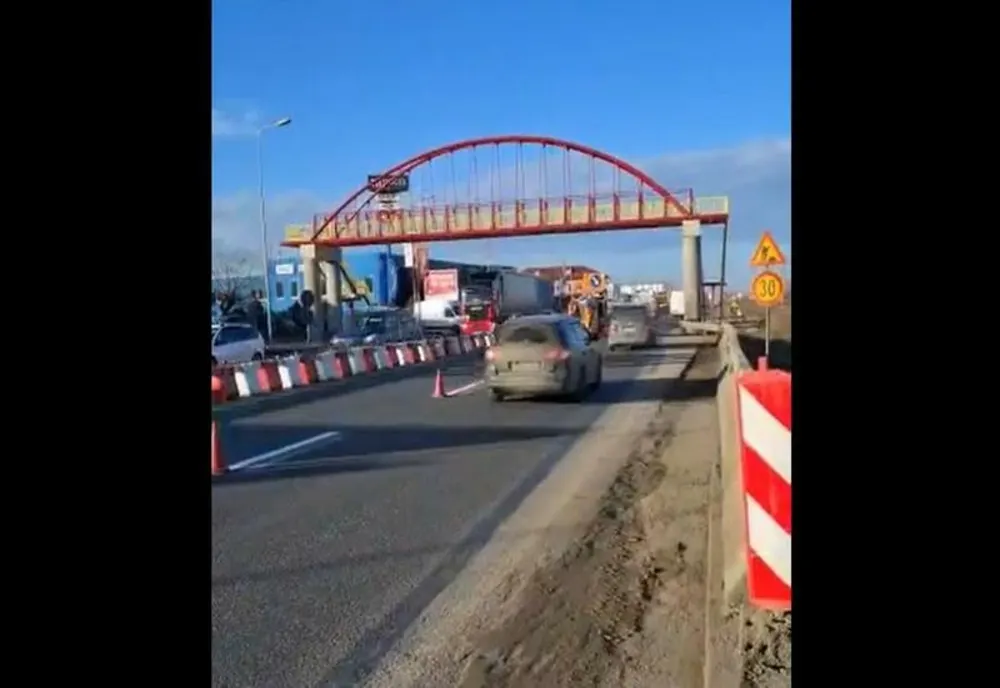 Cum a rezolvat CNAIR problema pasarelei de pe Centura București. A făcut drumul şerpuit