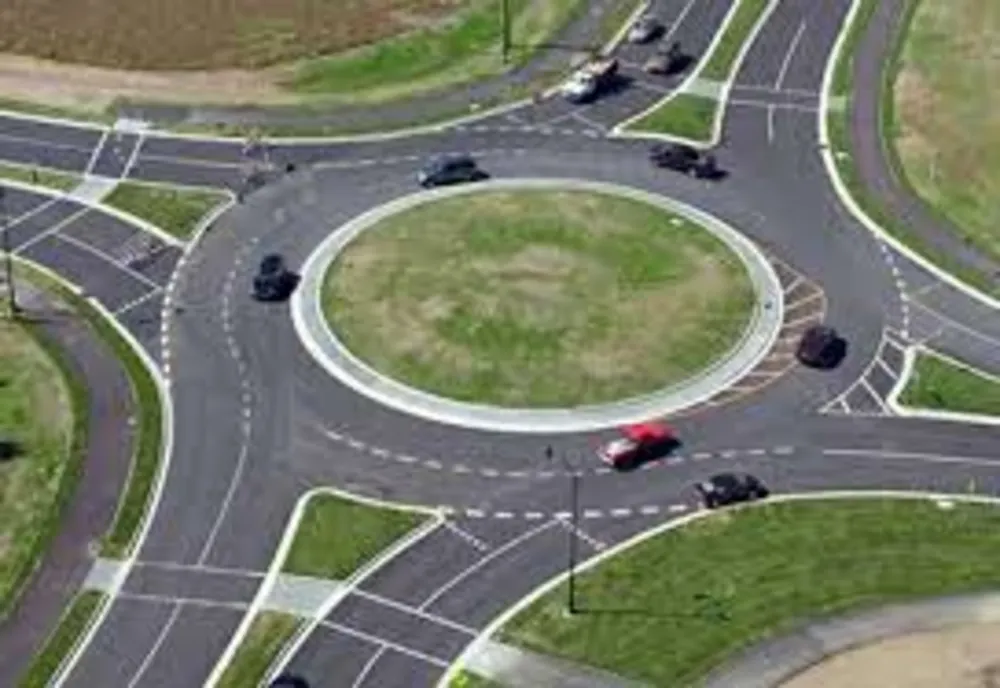 Un nou sens giratoriu pentru fluidizarea circulației rutiere pe DN 2, în judeţul Ilfov
