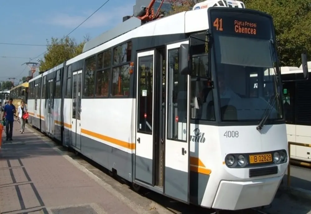 Stația „Cașin”, de pe traseul liniei 41 – închisă temporar pentru lucrări la carosabil