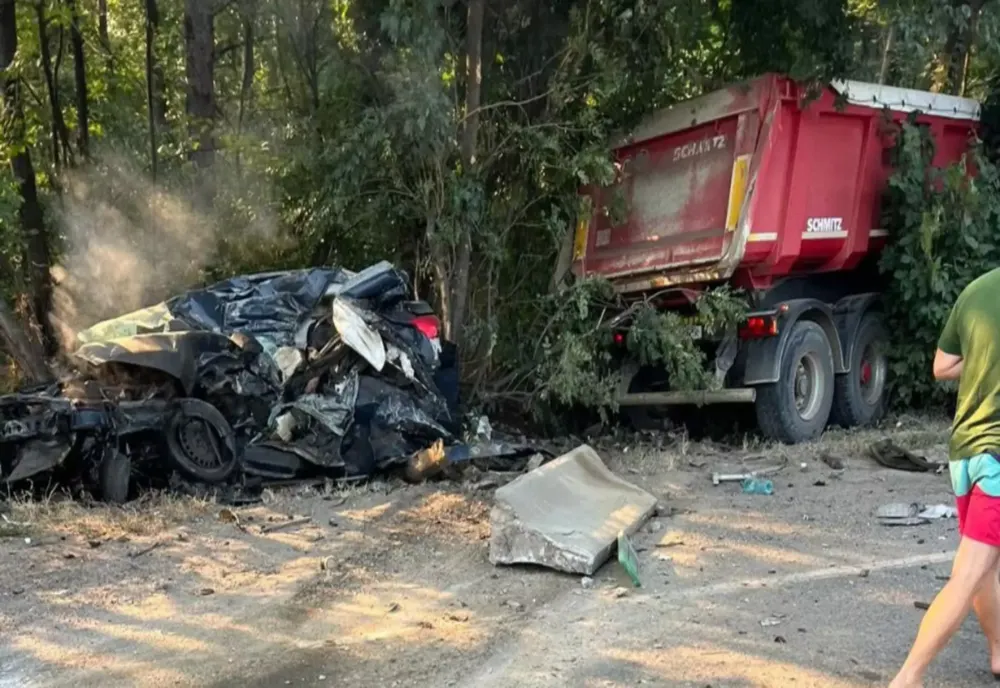 ACCIDENT RUTIER GRAV PE CENTURA CAPITALEI, ÎN ZONA LOCALITĂȚII MOGOȘOAIA 