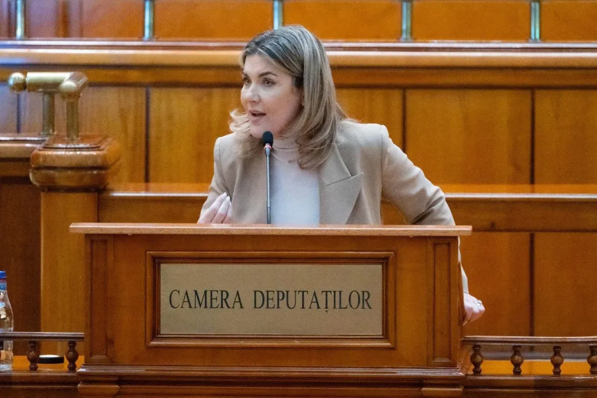 Gianina Șerban (AUR), critici dure în plen: lipsă de viziune pentru economia românească
