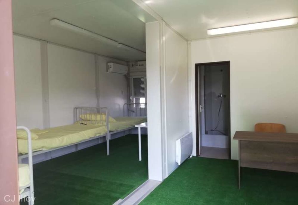 Spitalul din Bălăceanca are de vineri şi un container dublu, care va fi folosit în caz de izolare epidemiologică