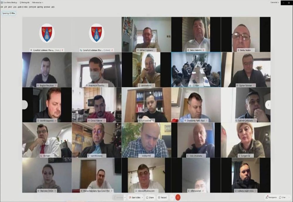 Ultima ședință a CJ Ilfov din 2020, cu 12 proiecte de hotărâri