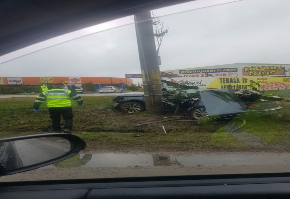 Accident grav pe DN 1, la Snagov, sensul spre București