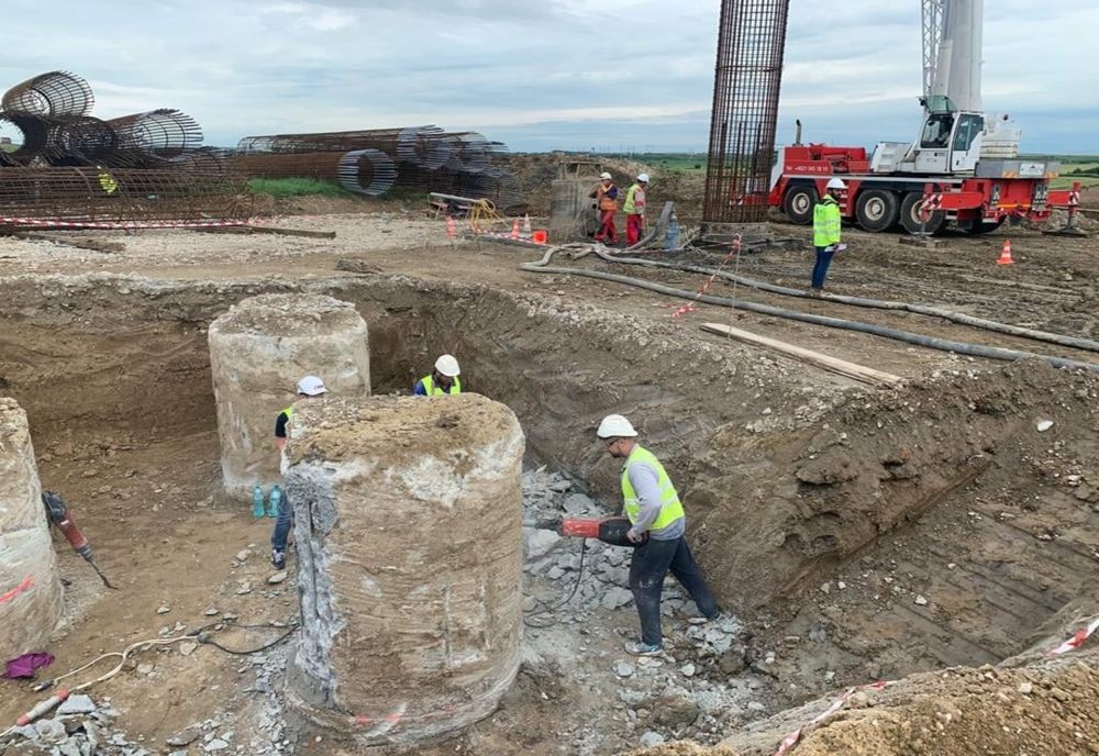 Au început lucrările la nodul rutier care va lega autostrăzile A0 și A2, în zona Cernica 