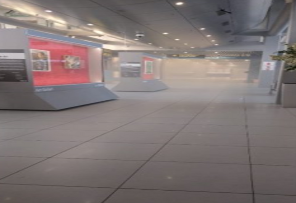 Alertă de incendiu la Aeroportul Henri Coandă