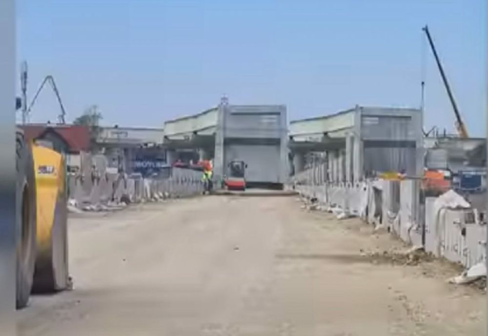 Trafic închis temporar, duminică, pe un tronson din Centura București. Se lucrează la pasajul suprateran Domnești 