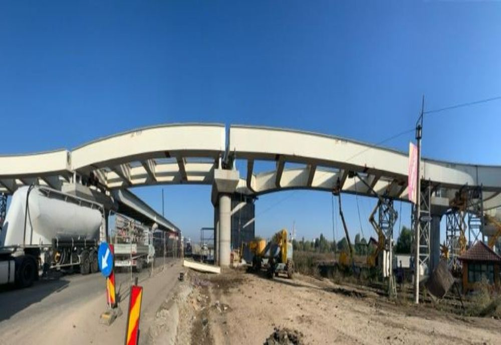 La Pasajul Domnești lucrările sunt în grafic