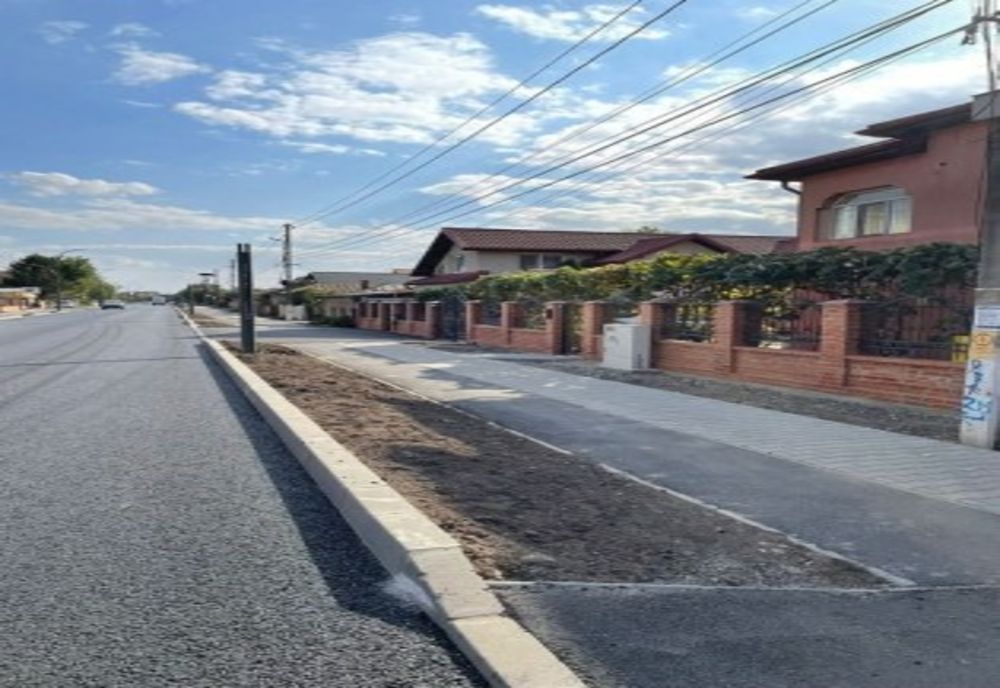 Refacerea infrastructurii rutiere pe DJ 401 Berceni – Vidra, apropie de final