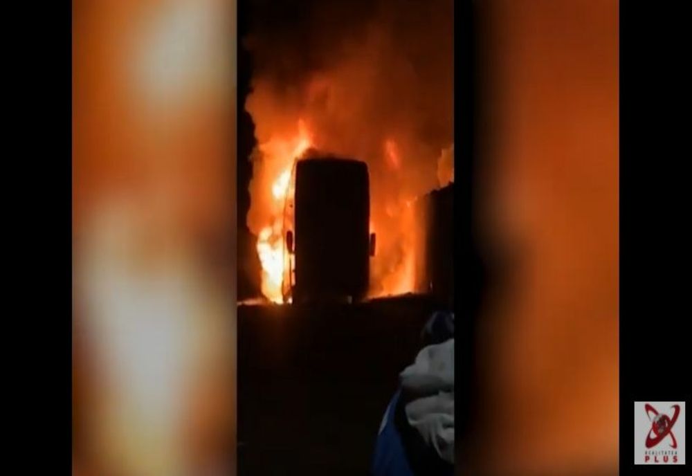 VIDEO - 46 de morți după ce un autocar a luat foc, în Bulgaria