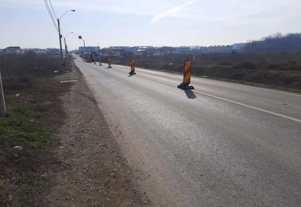 A început modernizarea DJ 100 Otopeni-Tunari