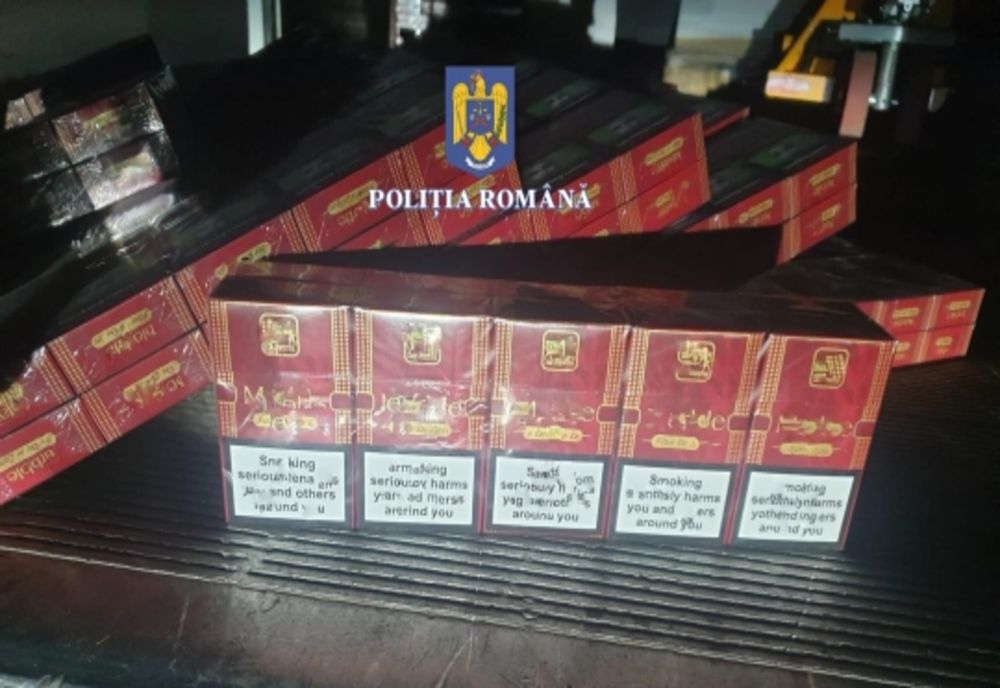 Ilfov. Peste 2.000.000 de ţigarete, fără timbru fiscal, descoperite de poliţişti