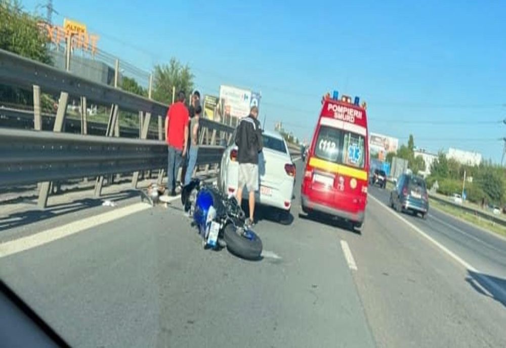 Ilfov. Accident rutier pe A1,la kilometrul 12, în zona Ciorogârla
