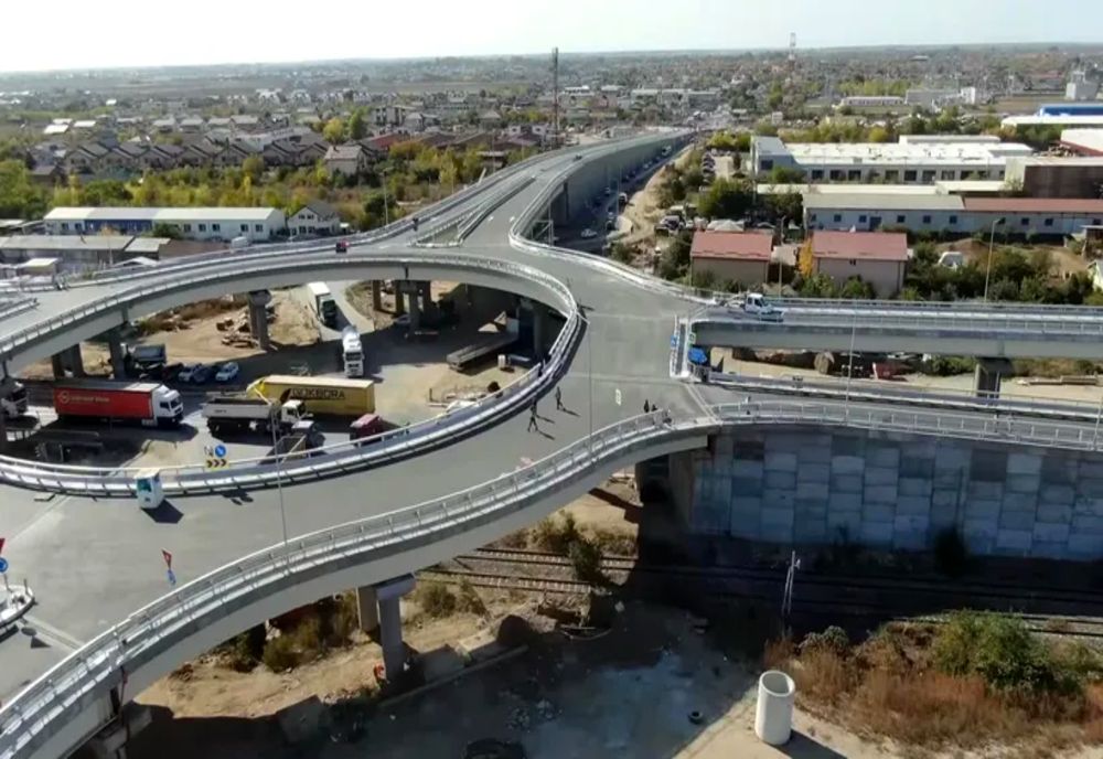 Ilfov. Au început pregătirile pentru darea în trafic a Pasajului Domnești, de pe Centura Capitalei