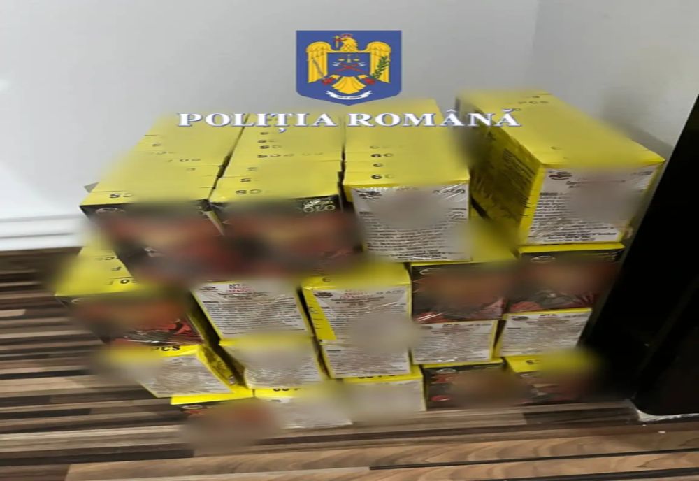 Ilfov. Percheziții la domiciliu unui bărbat din Voluntari,  bănuit de comercializarea articolelor pirotehnice în mediul online
