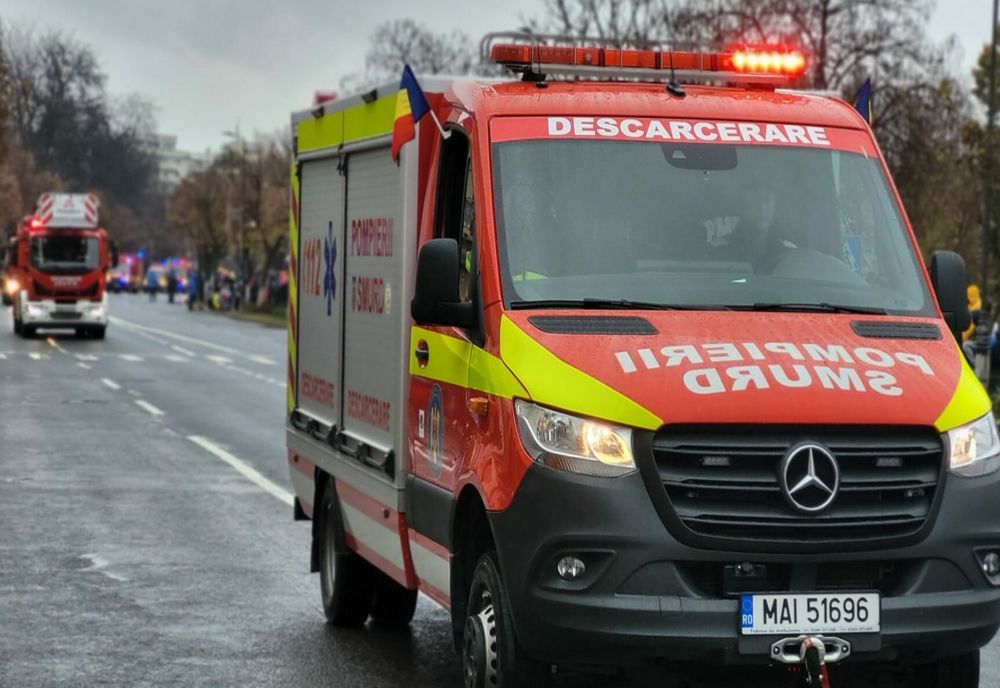 Accident în Ilfov. Persoană decedată în urma impacului dintre două autoturisme