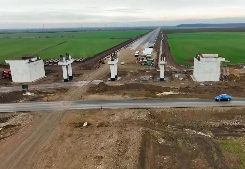 Stadiul lucrărilor pe Lotul 2 Nord al Autostrăzii Bucureştiului A0