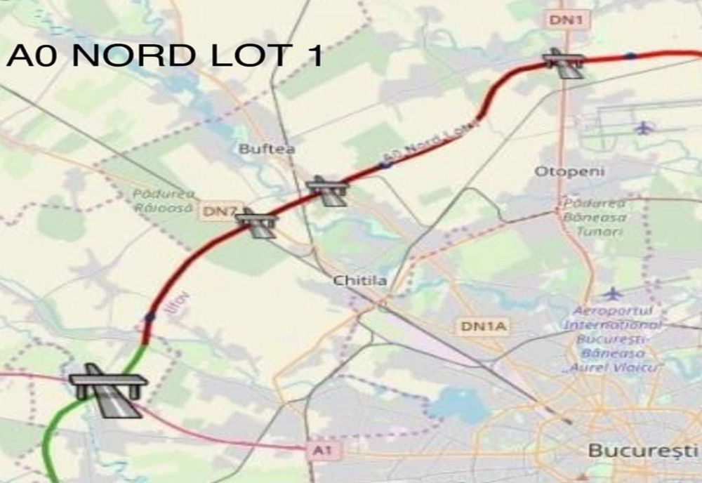 A fost desemnat câştigătorul pentru proiectarea şi execuţia lucrărilor pentru Lotul I Nord al Autostrăzii A0 