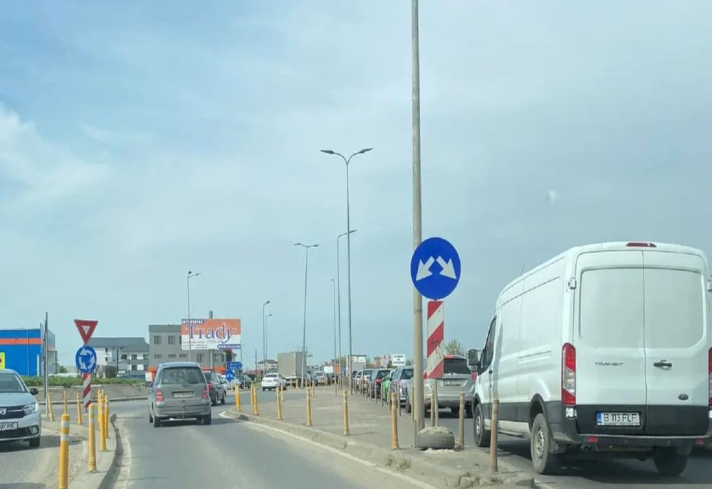 Ilfov. Trafic blocat pe Podul Bragadiru. Șoferii sunt sfătuiți să evite zona