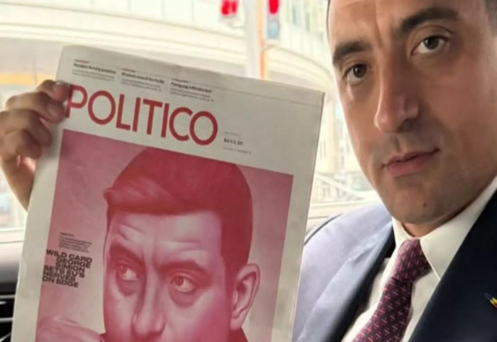 GEORGE SIMION I-A TRANSMIS UN MESAJ ÎN LIMBA ENGLEZĂ LUI EMMANUEL MACRON - VIDEO