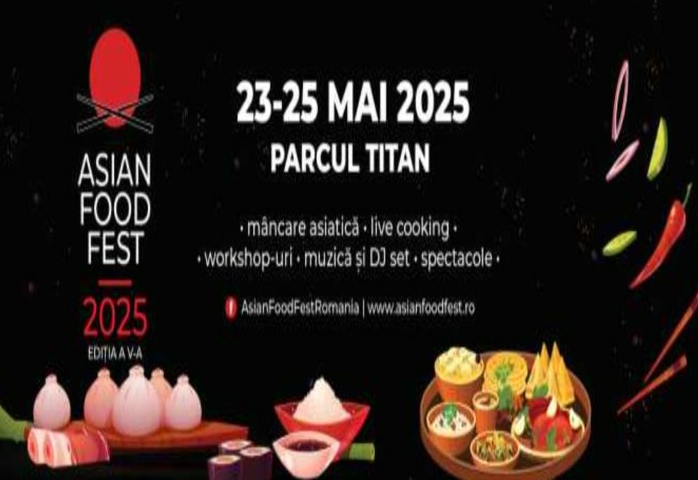 ÎNCEPE ASIAN FOOD FEST ÎN PARCUL TITAN