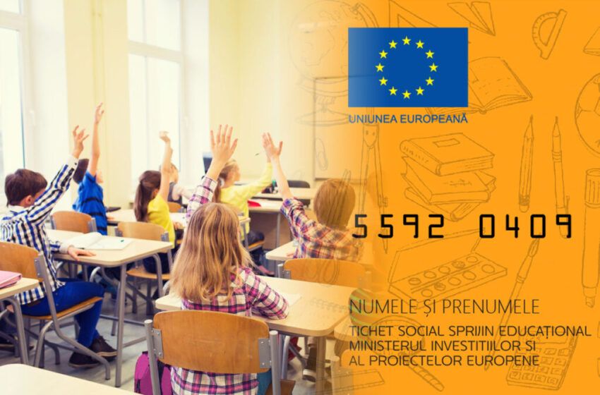 CARDURILE EDUCAȚIONALE EXPIRĂ LA FINALUL LUNII. ZECI DE MII DE ELEVI PIERD SPRIJINUL DE 500 DE LEI