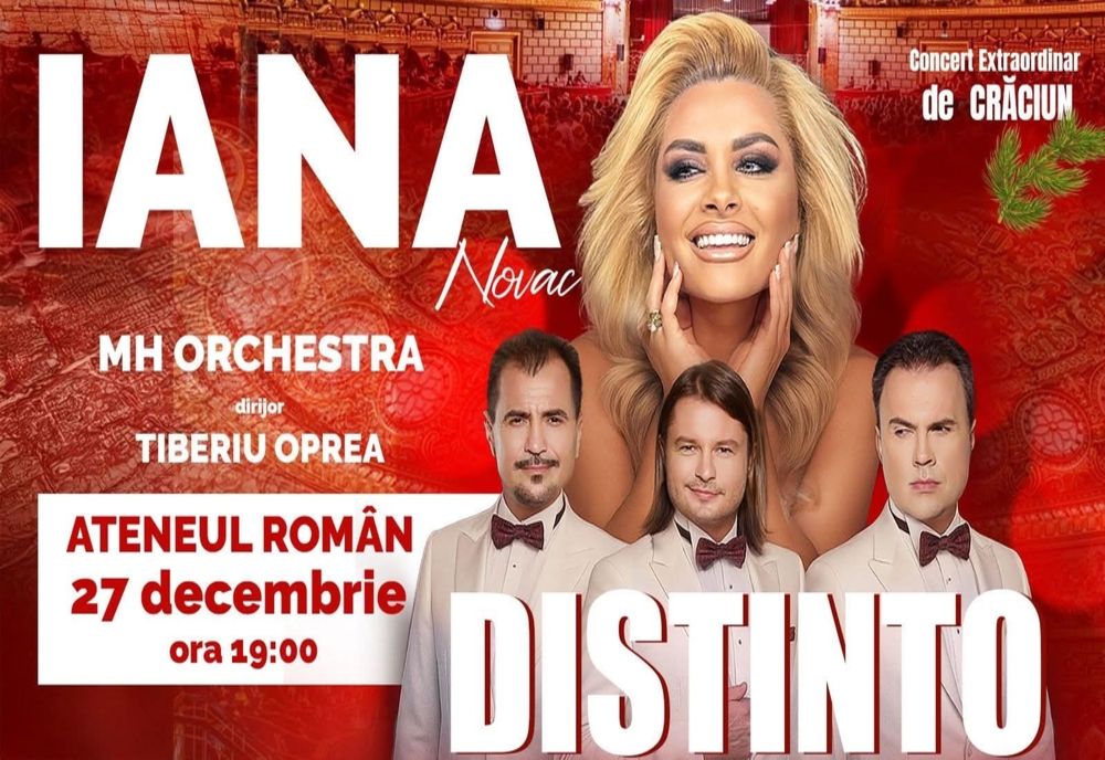 Concert de Crăciun la Ateneul Român – o seară de poveste pe 27 decembrie
