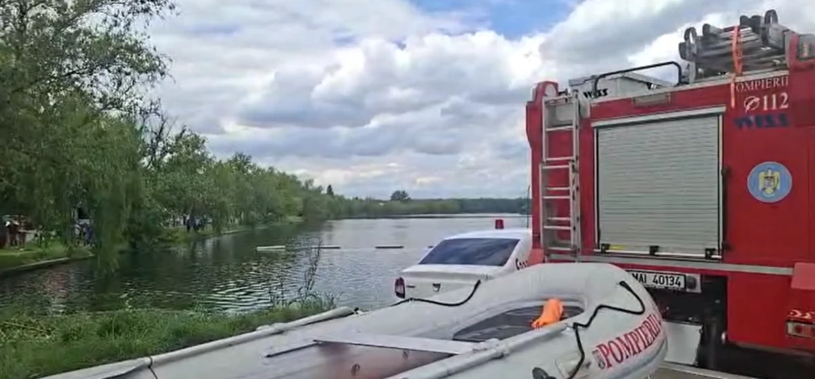Mobilizare contracronometru pentru salvarea a doi copii căzuți în lacul Chitila: minorii, transportați la spital