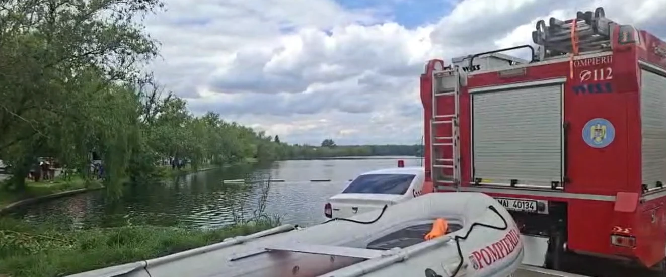 Mobilizare contracronometru pentru salvarea a doi copii căzuți în lacul Chitila: minorii, transportați la spital
