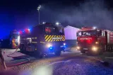 Bărbat găsit carbonizat după un incendiu la mansarda unei vile din București