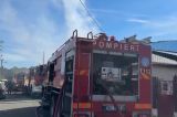 Incendiu la un restaurant pe strada Neagoe Vodă, 20 de persoane evacuate în siguranță