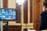 Nicușor Dan, prima reacție după videoconferința privind Strâmtoarea Ormuz: ”Discuțiile s-au concentrat pe încetarea focului în regiune”