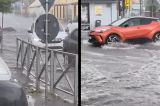 Potop în Pantelimon, după alerta cod portocaliu de fenomene extreme - VIDEO