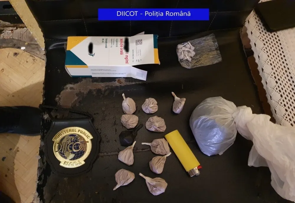 Percheziţii în Bucureşti şi judeţul Ilfov, la persoane suspectate de trafic de heroină şi substanţe psihoactive