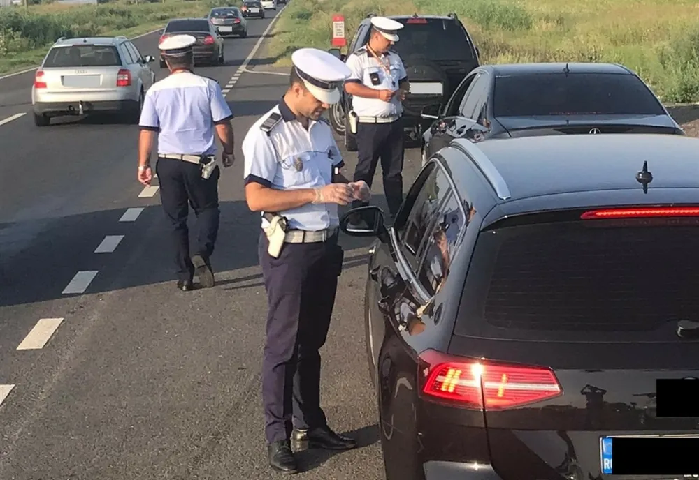 Razii ale polițiștilor rutieri în județele Giurgiu și Ilfov. Ce au descoperit oamenii legii