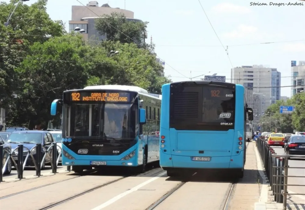 În București, autobuzele nu vor mai circula pe calea proprie a tramvaielor în perioada 27 decembrie – 27 martie 