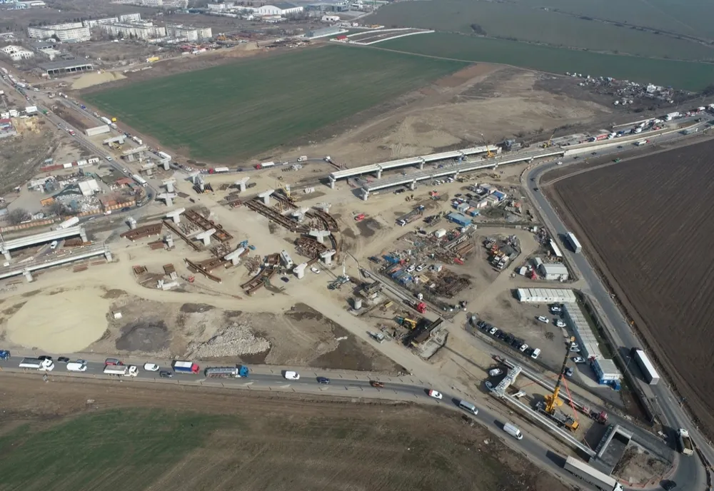 Pasajul Olteniţei - Popeşti Leordeni, cel mai mare şi mai complex pasaj de pe Centura Bucureştiului